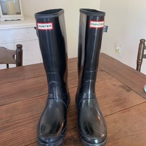 Original Tall Gloss Hunter Rain Boots